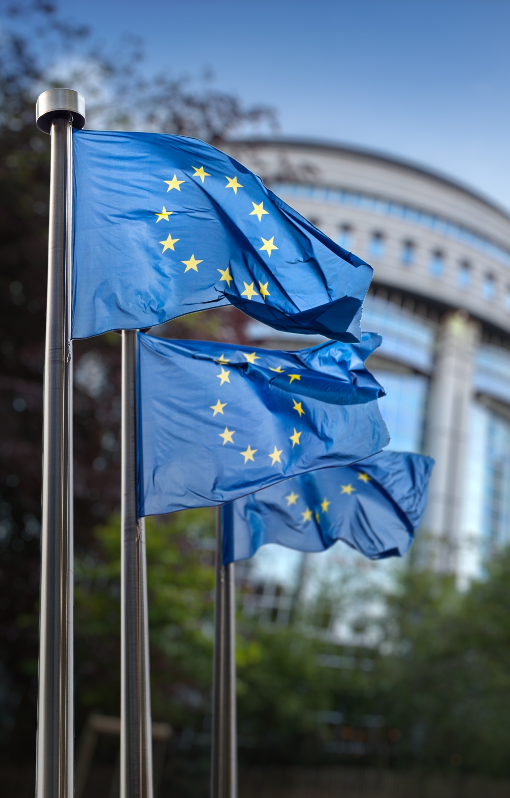 European Parliament Building in Brussels