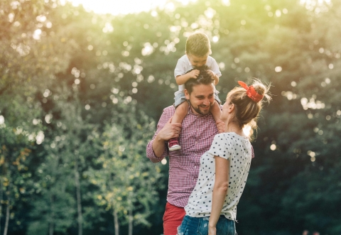 Happy family