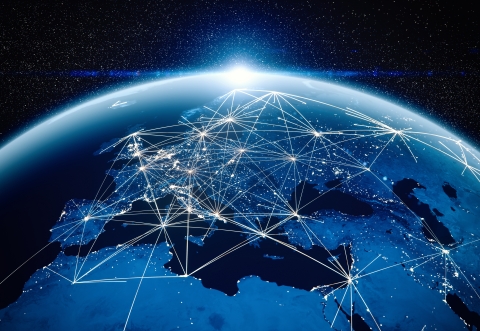 a connected and connecting world
